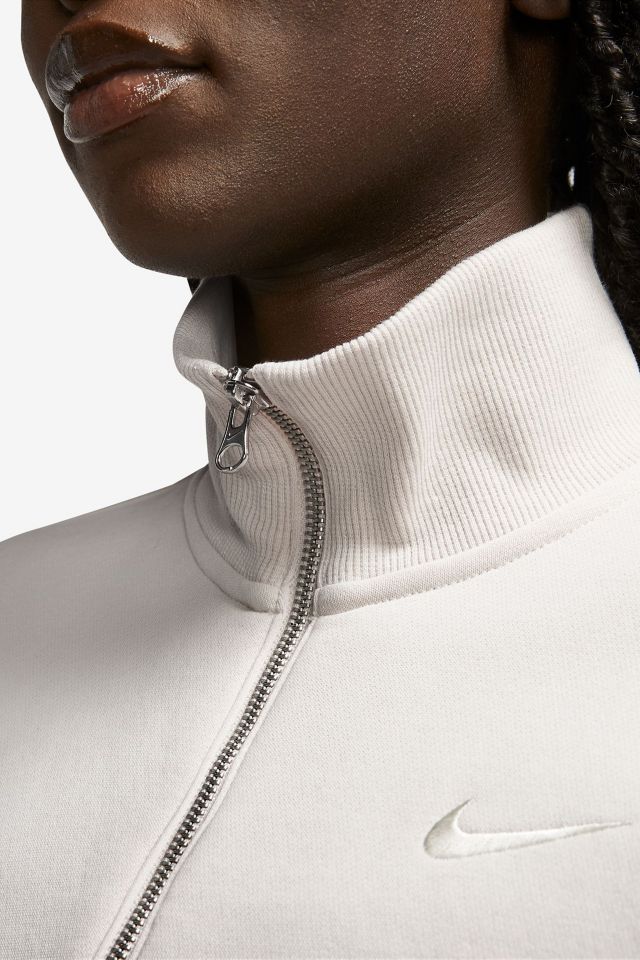 Nike Sportswear Phoenix Fleece 1/4 Zip Cropped Sweatshirt #1