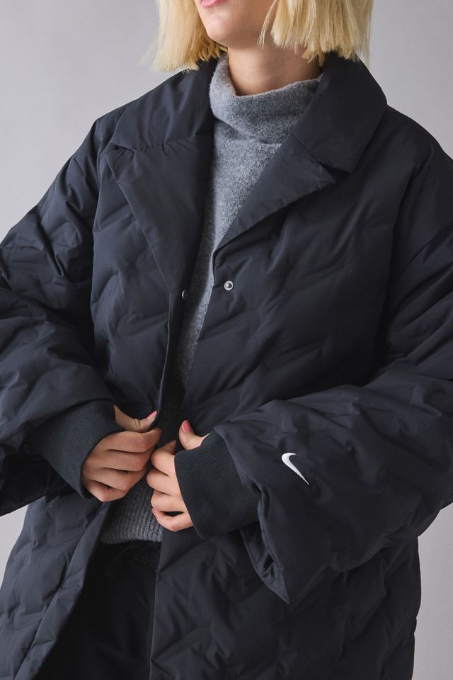 Nike Sportswear Swoosh Series Therma-FIT Oversized Down Trench Coat #1