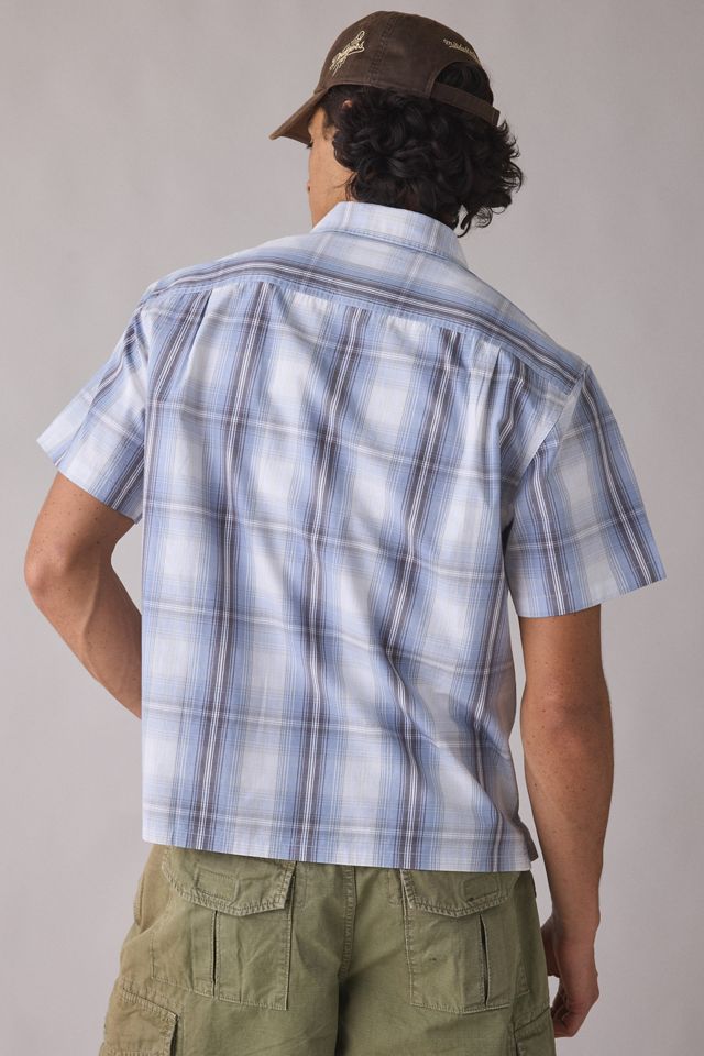 GUESS JEANS Boxy Cropped Short Sleeve Shirt #1