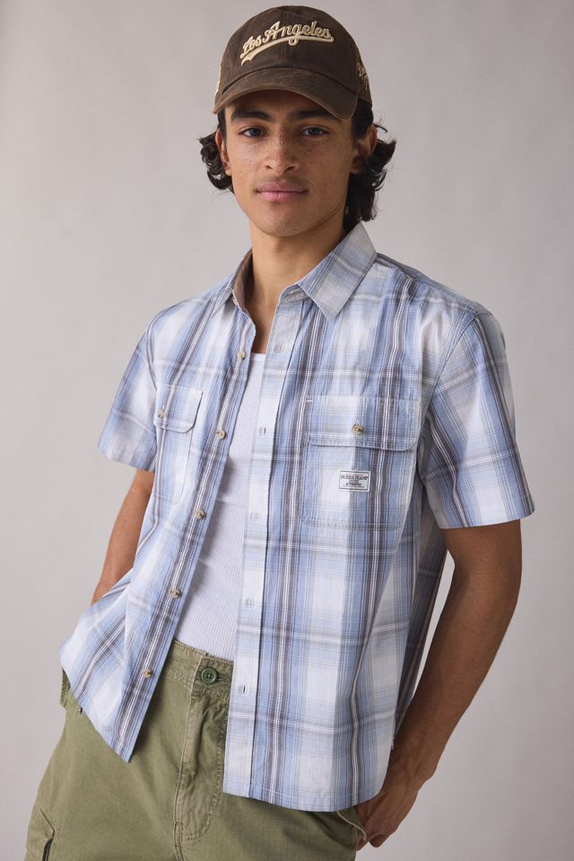 GUESS JEANS Boxy Cropped Short Sleeve Shirt #2