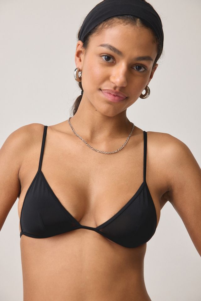 Out From Under Lexi Micro Mesh Triangle Bralette #2