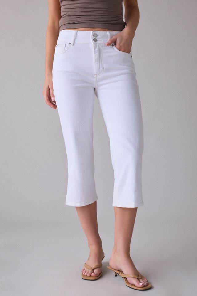 GUESS JEANS High-Rise Capri Jeans #1