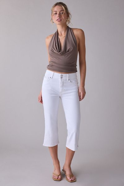 GUESS JEANS High-Rise Capri Jeans