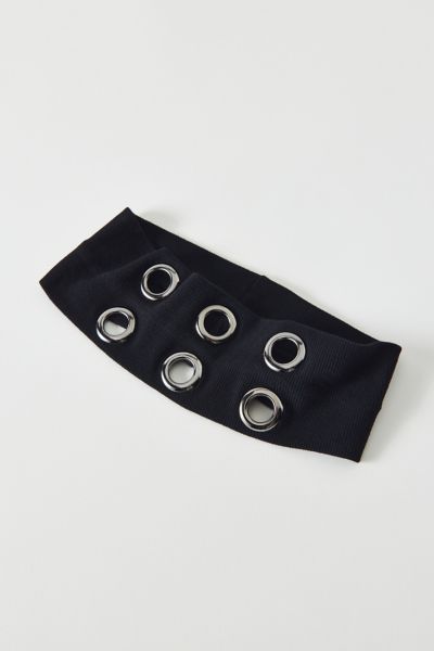 Urban Outfitters Grommet Wide Headwrap Headband In Black, Women's At  In Black