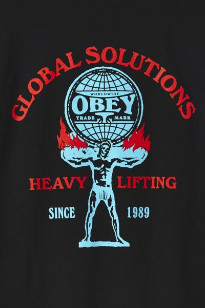 OBEY Heavy Lifting Graphic Tee