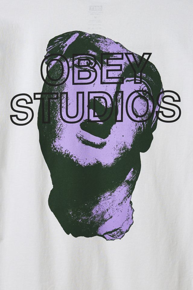 OBEY Studios Statue Graphic Tee #2
