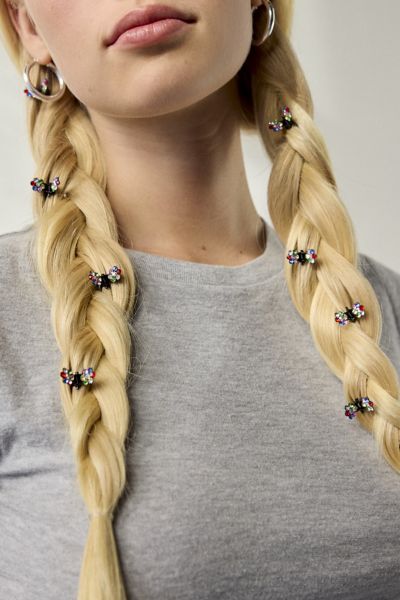 Mini Flower Claw Clips Set