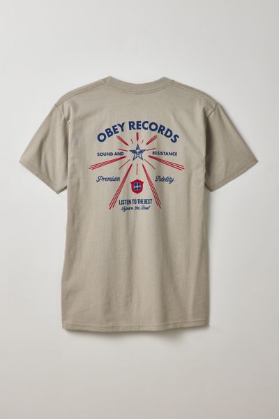 OBEY Listen To The Best Graphic Tee