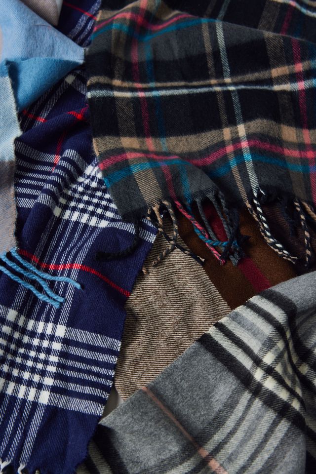Vintage By UO Plaid Fringe Scarf #2