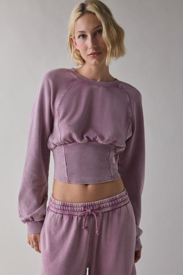 Out From Under Day-To-Day Fleece Cropped Pullover #1