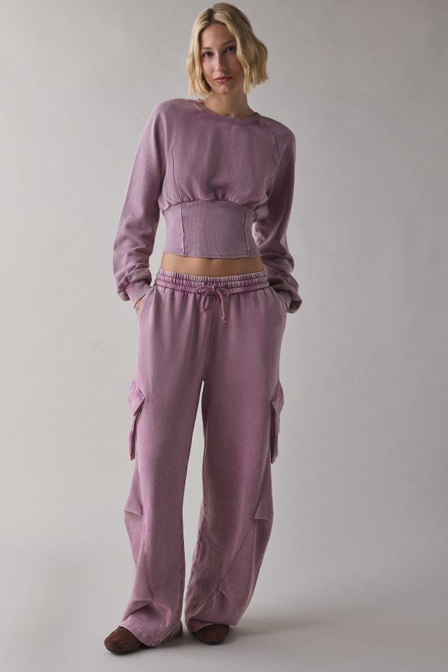 Out From Under Day-To-Day Fleece Cropped Pullover #3