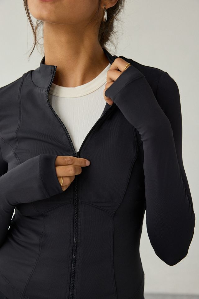 Out From Under FuseForm Seamed Slim Zip-Up Jacket #1