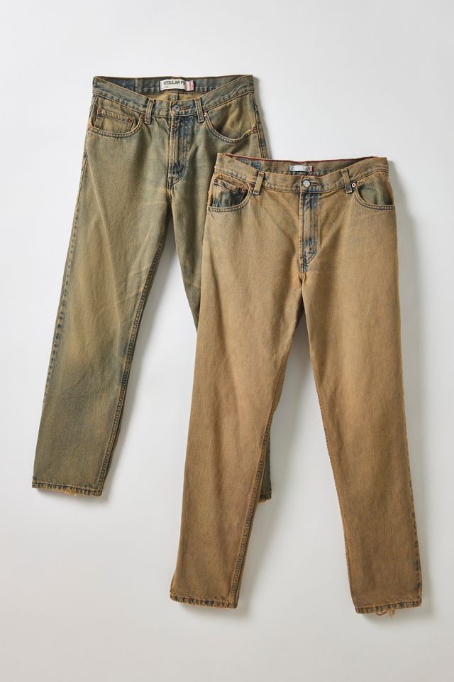 ReMADE by UO Brown Overdye Loose Levi’s® Jeans #1