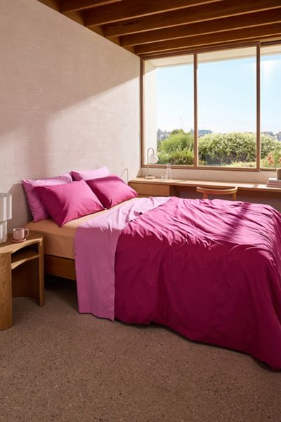 Bed Threads Organic Cotton Percale Bedding Bundle