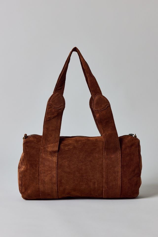 Vintage By Thrift Like A Girl Studded Suede Shoulder Bag #2