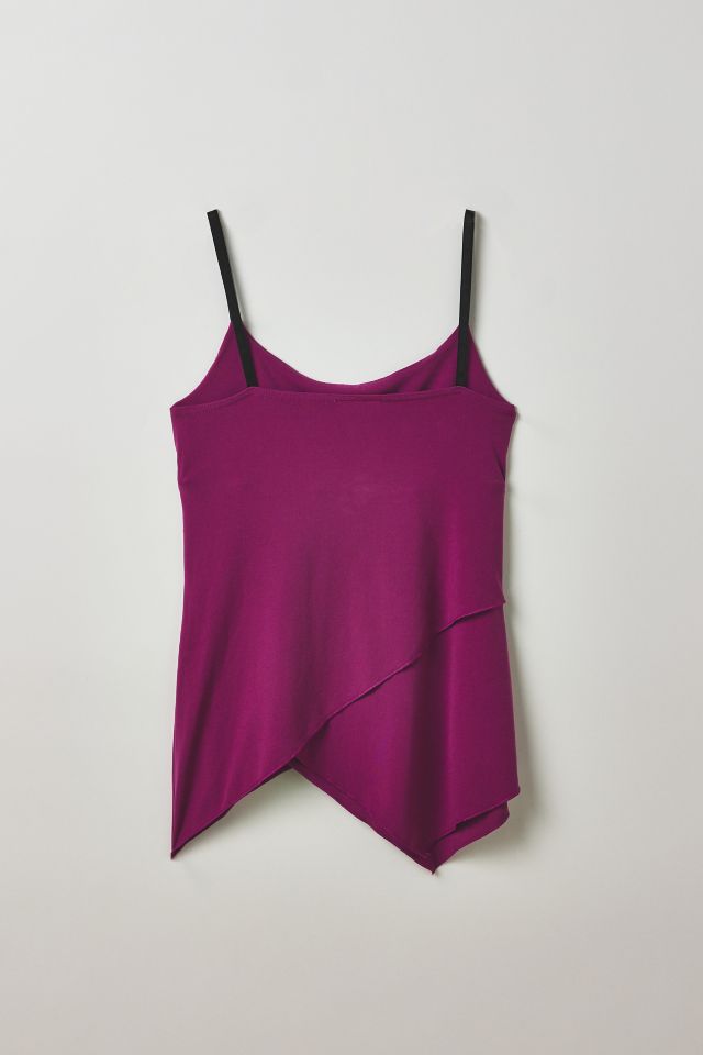 Vintage By Thrift Like A Girl Asymmetric Bow Detail Tank Top #1