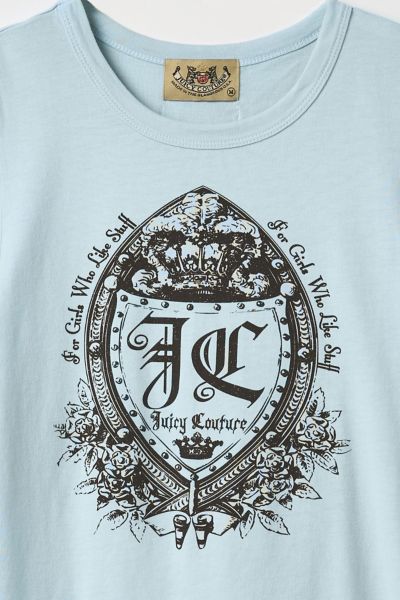 Vintage By Thrift Like A Girl Juicy Couture Crest Graphic Tee