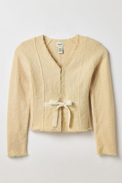 Vintage By Thrift Like A Girl Tie-Front Lady Jacket