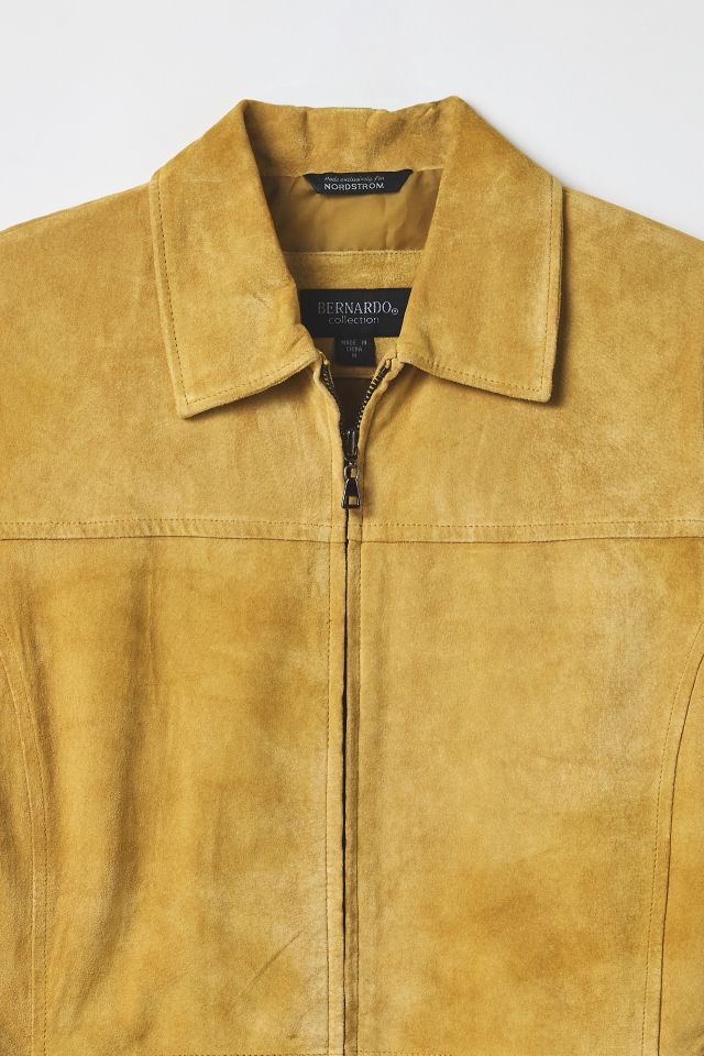 Vintage By Thrift Like A Girl Banana Leather Chore Jacket #1