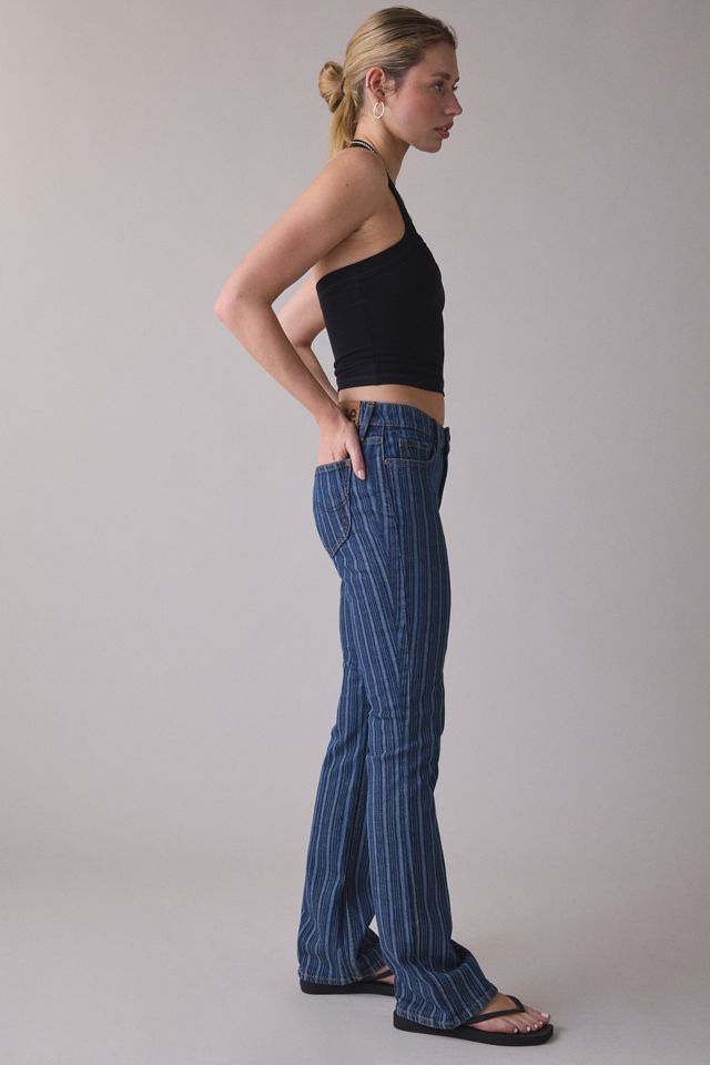 Lee Sonic Speed Stripe Mid-Rise Bootcut Jeans | Urban Outfitters