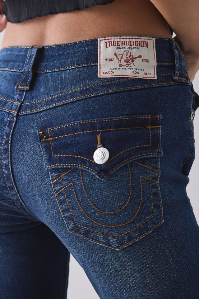 True Religion Joey Big T Mid-Rise Flap Flare Jean #4