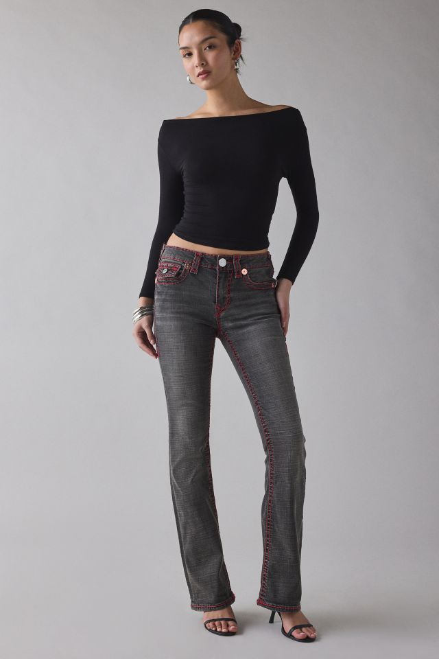 Jean Bootcut Taille Mi-Haute Becca Super T True Religion #1