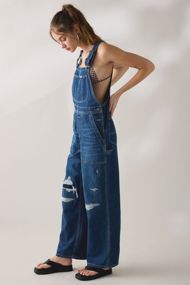 Lee Relaxed Straight Bib Denim Overalls #2