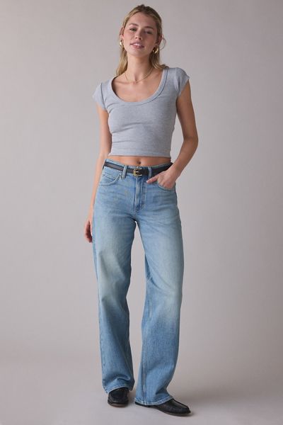 Lee Rider™ Mid-Rise Loose Straight Jeans