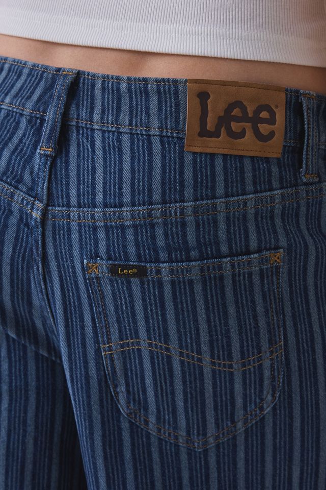 Lee Sonic Speed Stripe Long Denim Shorts #1