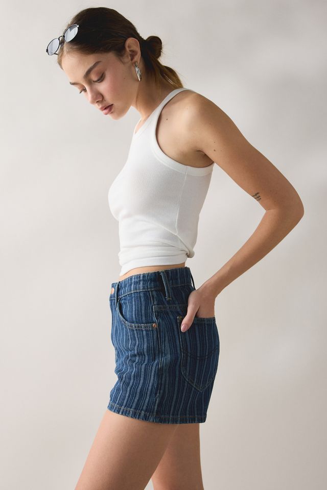 Lee Sonic Speed Stripe 3" Denim Shorts #3
