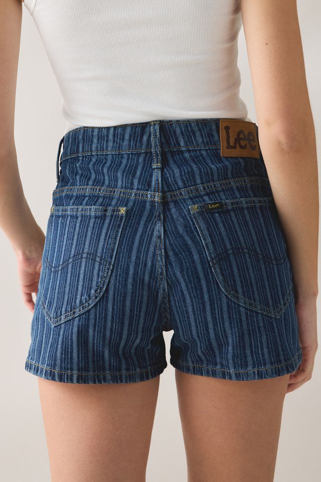 Lee Sonic Speed Stripe 3" Denim Shorts #4