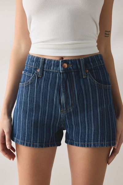 Lee Sonic Speed Stripe 3" Denim Shorts
