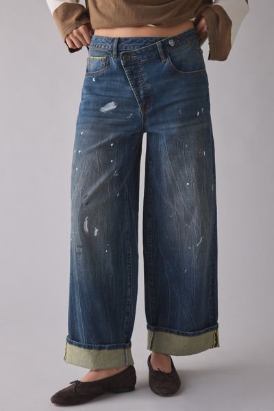 The Tales Selvedge Denim Cross Over Slouch Jean