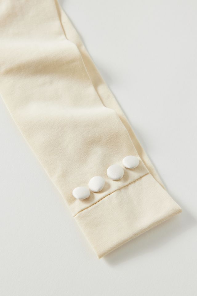 Buttoned Headwrap Soft Headband #2