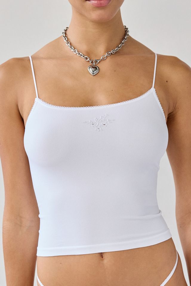 Out From Under Perfect Pointelle Seamless Knit Cami + Thong 2-Piece Set #1
