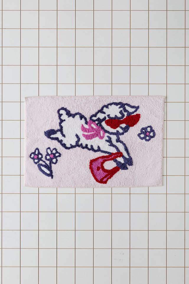 Tapis de bain touffeté Petit Agneau #1