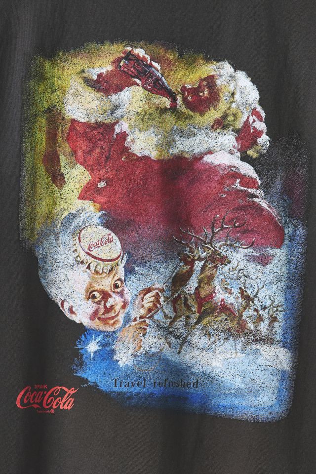 Coca-Cola Vintage Holiday Graphic Tee #3