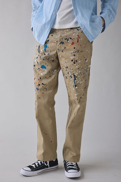 Urban Renewal Remade Paint Splatter Chino Pant | Urban Outfitters