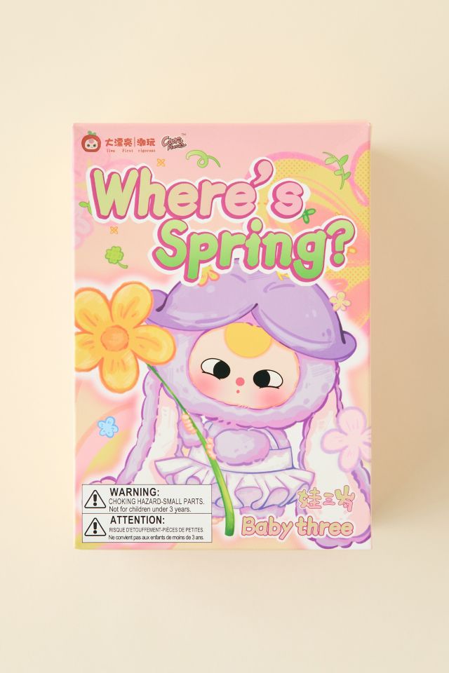 Baby Three Where’s Spring Series Blind Box Plushie Keychain #4