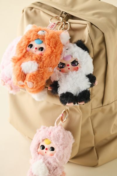 Porte-clés en peluche Baby Three série De-Lovely boîte mystère