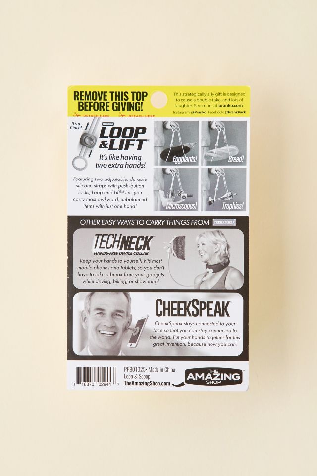 Prank-O Loop & Lift Carrying Straps Prank Gift #1