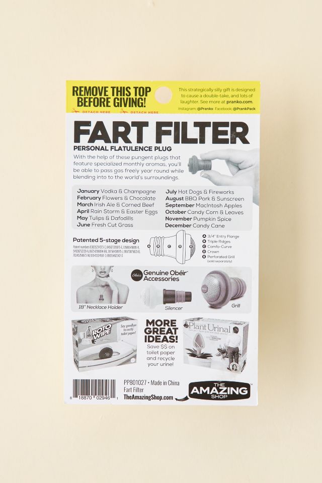 Prank-O Fart Filter Prank Gift #1