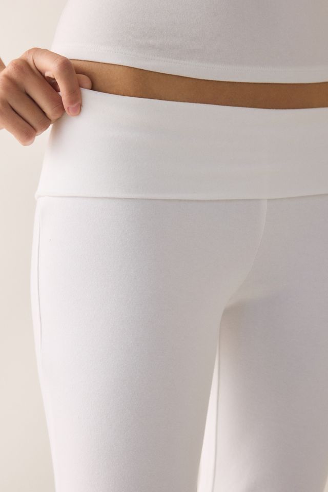 Out From Under Bec Cropped Foldover Kick Flare Pants #4