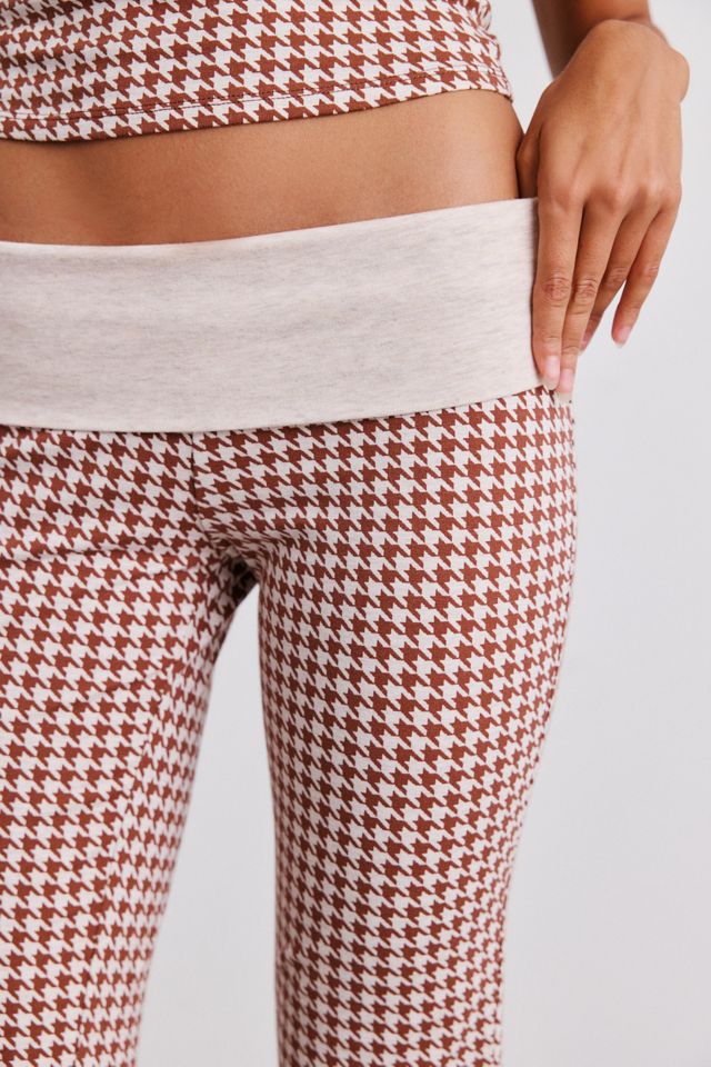 Out From Under Bec Cropped Foldover Kick Flare Pants #2