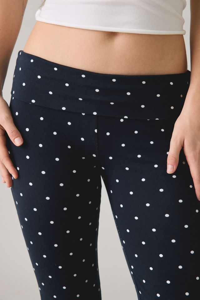 Out From Under Bec Cropped Foldover Kick Flare Pants #4