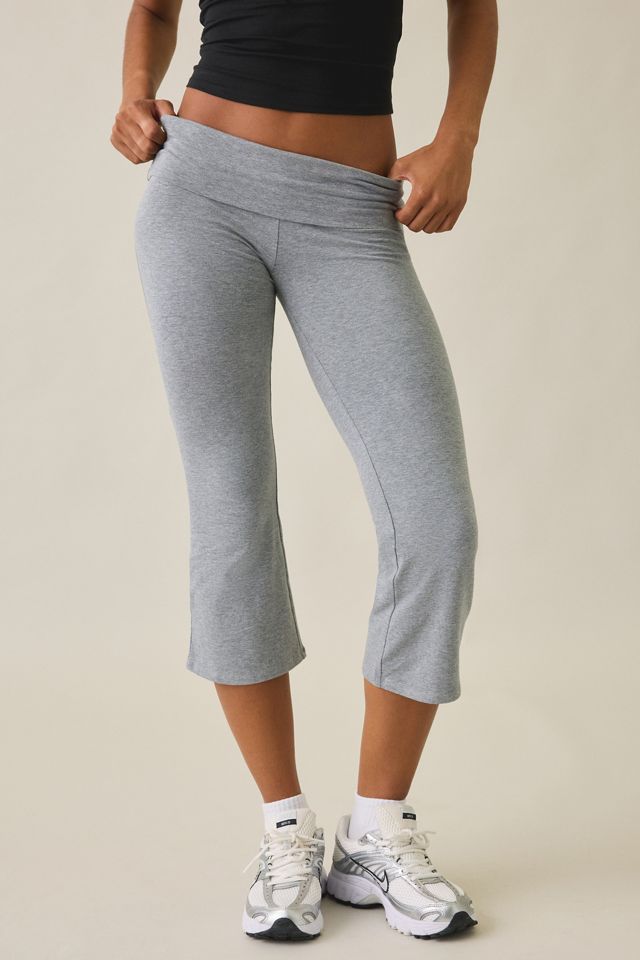 Out From Under Bec Cropped Foldover Kick Flare Pants #2