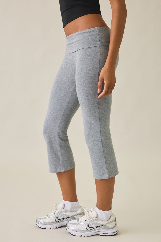 Out From Under Bec Cropped Foldover Kick Flare Pants #3