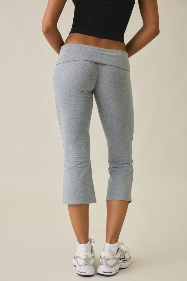 Out From Under Bec Cropped Foldover Kick Flare Pants #4