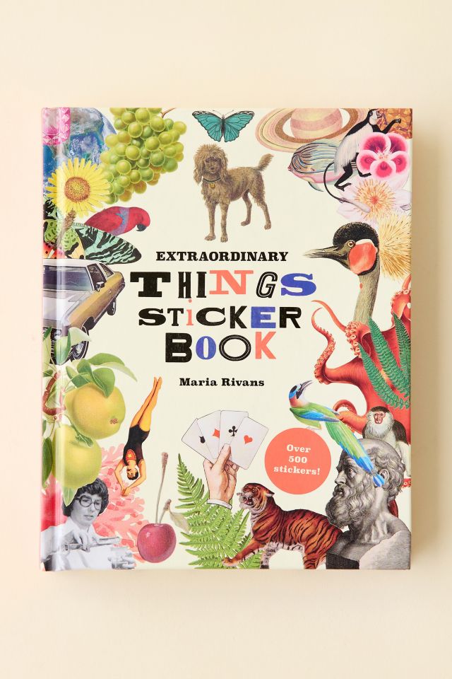 Extraordinary Things Sticker Book By Maria Rivans #1