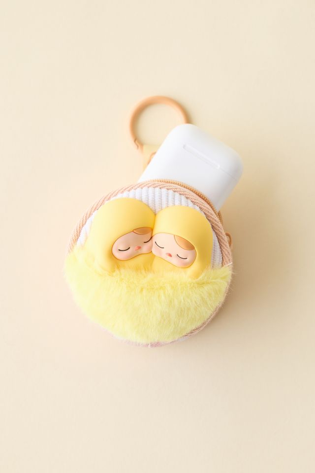 POP MART PUCKY Egg Beanie Series Earbud Case Keychain #1